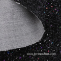 Mesh Chunky Glitter Pu Faux Leather Sheets